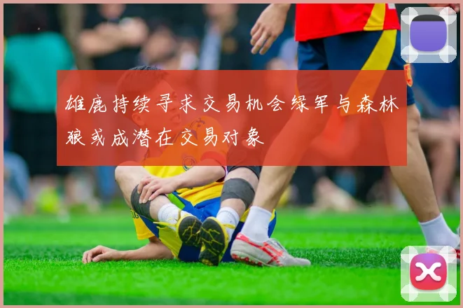 雄鹿持续寻求交易机会绿军与森林狼或成潜在交易对象